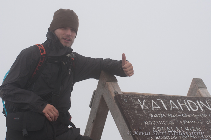 Me on the Baxter Summit, 2013