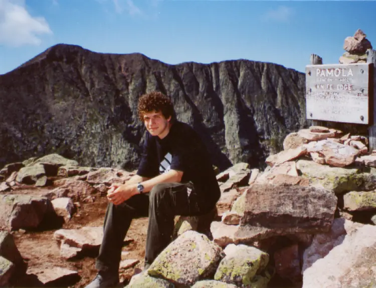 Me on the Pamola Summit, 2004