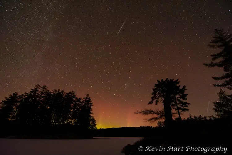 Lowell Lake Under the Borealis