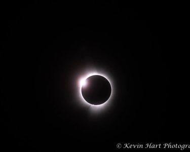 "The Diamond Ring" - The April 8, 2024 solar eclipse from Mt. Mansfield, VT.