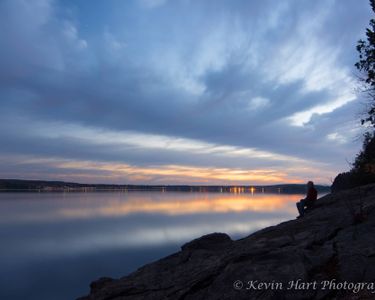 "Tranquility" - Sunset Over Lake Champlain