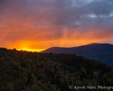 "Sunset over Equinox" - A dramatic sunset in southern Vermont after a passing rainstorm.