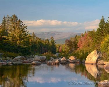 "Early Autumn at Wassataquoik Stream"