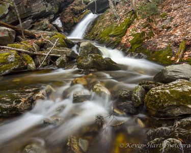 "Coleman Cascades" - Coleman Brook in Ludlow during the spring melt.