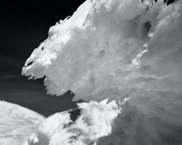 "Wave of Rime" - Rime ice on Mt. Monroe in the Presidential Range of New Hampshire's White Mountains.