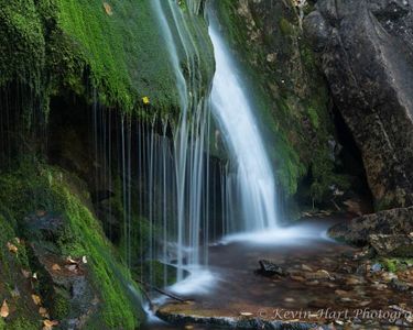 "Moss's Veil" - Green Falls near Lake Wassataquoik in Baxter State Park.