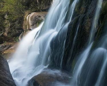 "Katahdin Stream Falls - Blue"