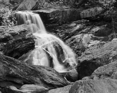 "Bourne to be Wild" - Bourne Brook exits the steep Downer Glen in Manchester, VT. 