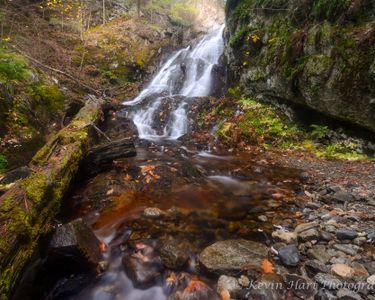 Bridal Veil Falls at Castle in the Clouds, Moultonborough, NH