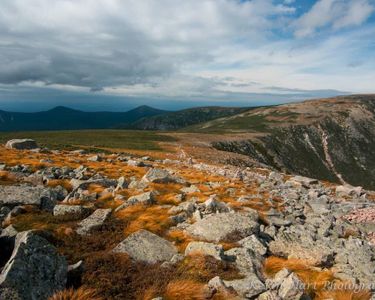 "Tablelands II" - A mix of sun and clouds created perfect light while hiking down the Tablelands.