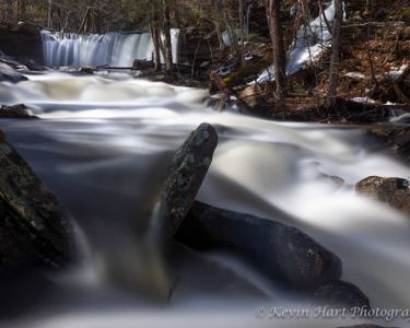 "Oneida's Flow" - Long exposure during spring's annual thaw. Oneida Falls, Ricketts Glen State Park, PA.