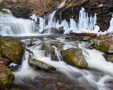 "Water and Ice I" - R.B. Ricketts Falls thaws out during a warm February week.