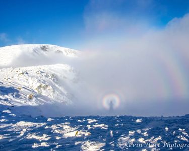 "Magic in the Tablelands" - Brocken Spectre on Katahdin. Maine.