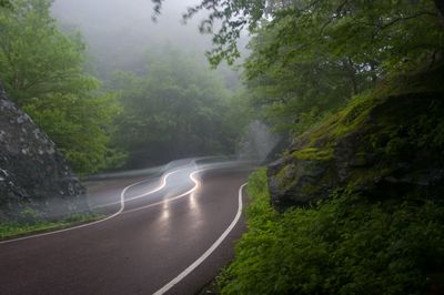 Long Exposure in Smugglers Notch, Vermont