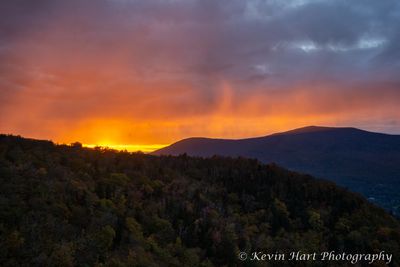 "Sunset over Equinox" - A dramatic sunset in southern Vermont after a passing rainstorm. 